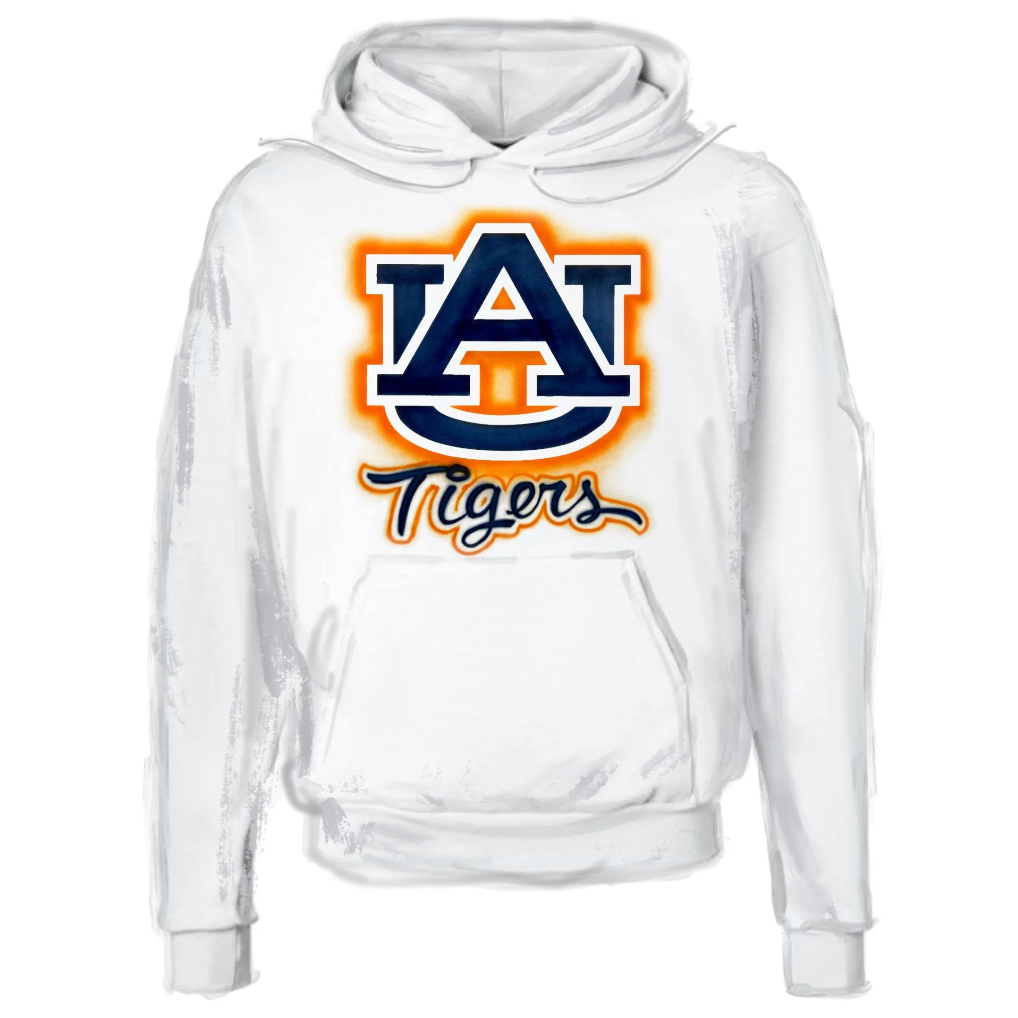 127 Auburn AU logo — Destin Nation Airbrush